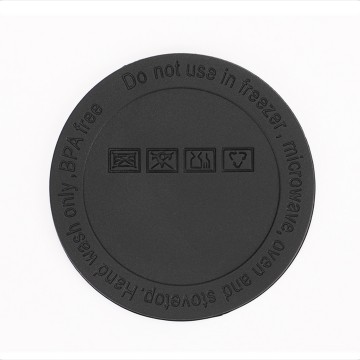 1.97inch Round Self-Adhesive Silicone Non-Slip Coasters